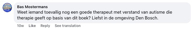 Reader review from Facebook