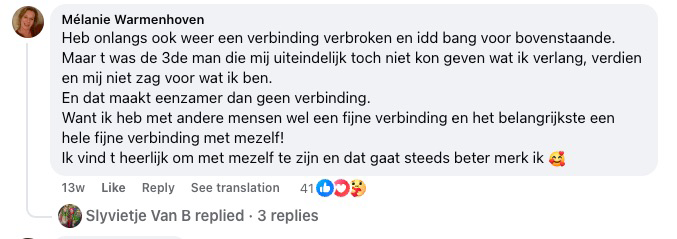 Reader review from Facebook
