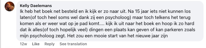 Reader review from Facebook