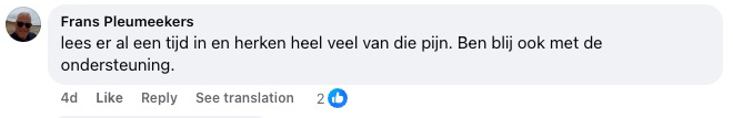 Reader review from Facebook