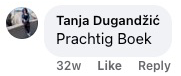 Reader review from Facebook